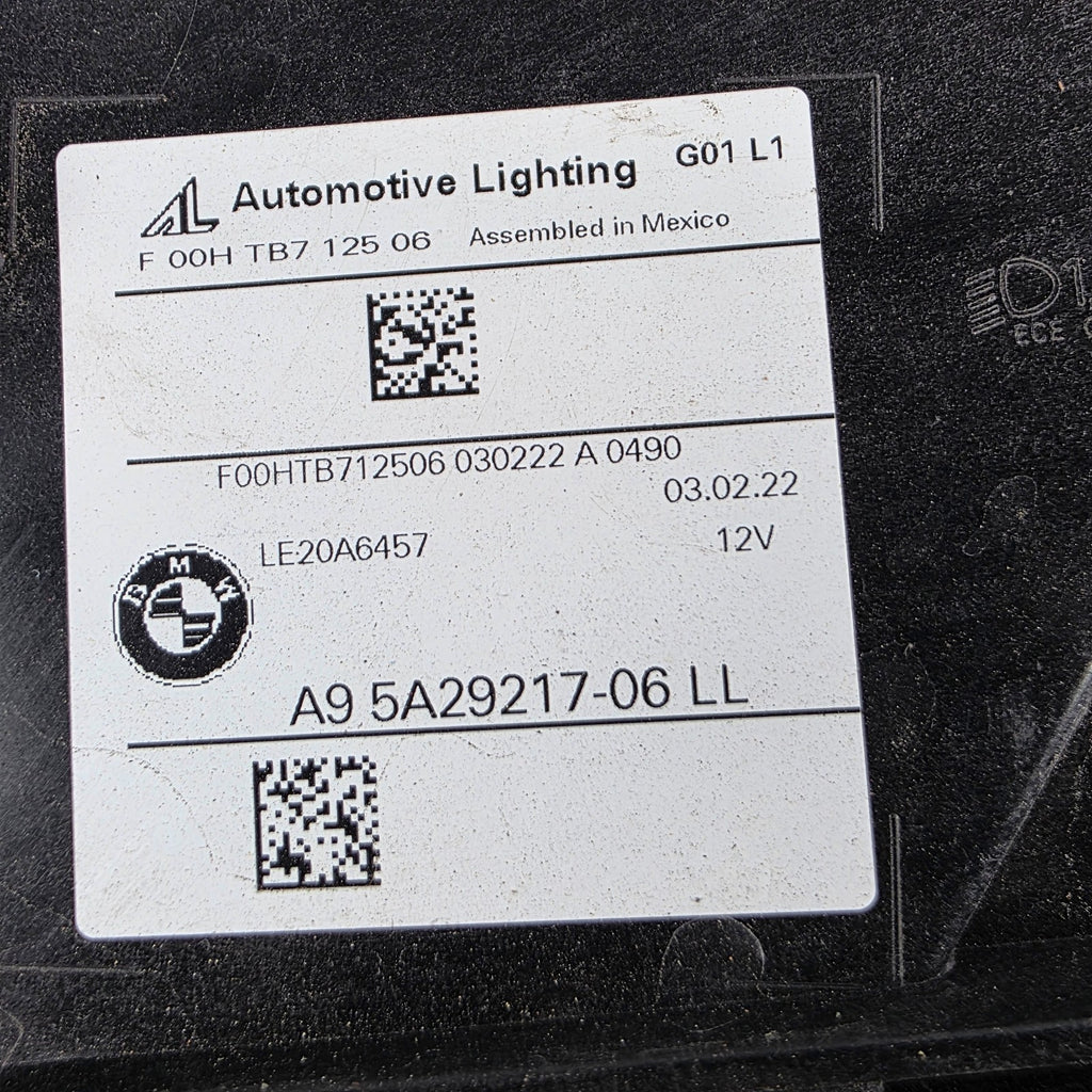 🚗🚗 BMW iX3 G08 G01 F97 G02 F98 LCI Laser Headlight LEFT Headlight OEM 5A29217