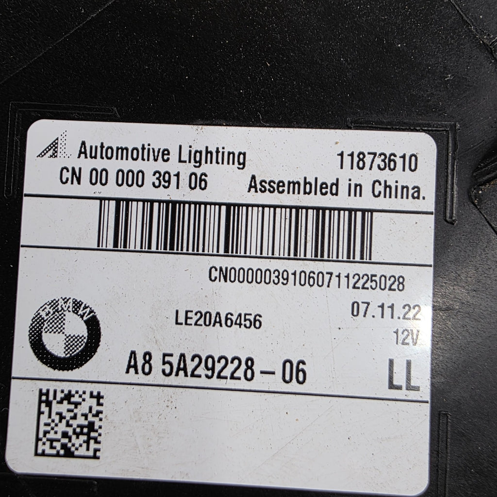 🚗🚗BMW iX3 G08, G01, F97, G02, F98 LCI Adaptive LED Headlight RIGHT OEM 5A29228