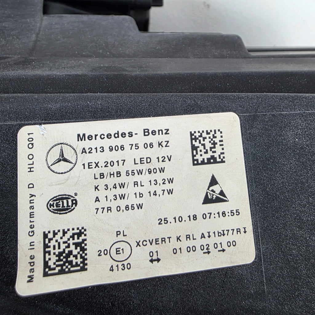 🚗🚗Mercedes-Benz E-Class W213 Multibeam LED LEFT USED OEM GENUINE A2139067506