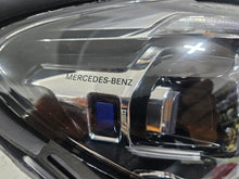Load image into Gallery viewer, This image displays the right-side Multibeam LED headlight for the Mercedes-Benz E-Class W213 Facelift model, featuring OEM genuine quality with part number A2139066810. The headlight is an original Mercedes component, designed specifically for the facelifted W213 E-Class, offering advanced Multibeam LED lighting technology for superior road visibility and performance. This is a used but authentic part, ensuring compatibility and reliability.