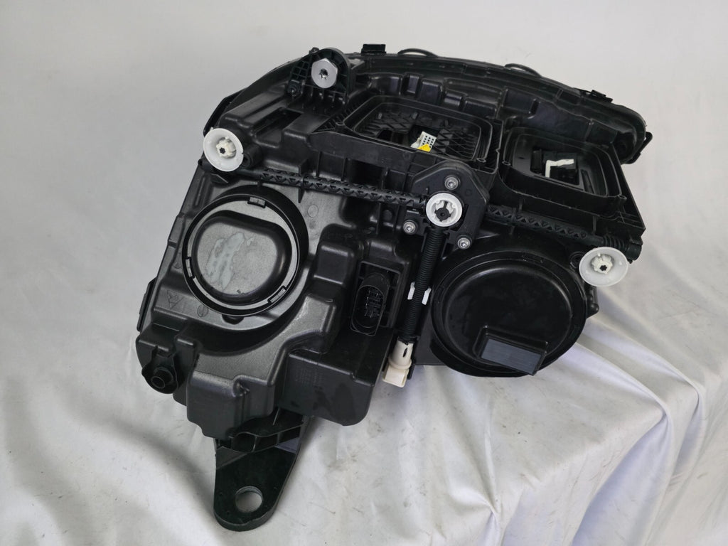 This image features the right-side MultiBeam LED headlight for the Mercedes-Benz E-Class W213 Facelift (FL) model, with OEM genuine quality and part number A2139068409. This used original headlamp is designed for the facelifted W213, offering precision-fit installation, advanced MultiBeam LED technology for adaptive lighting, and the premium performance expected from Mercedes-Benz components.