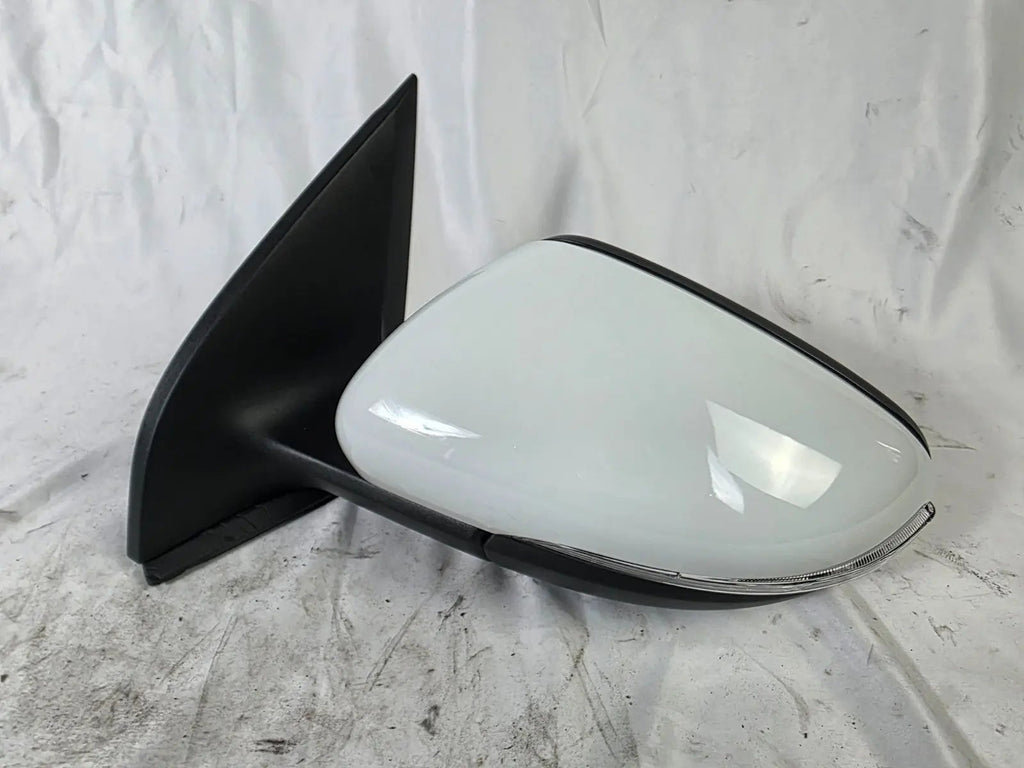 VW Golf Cabriolet Exterior Side Mirror White OEM Genuine 5K7857507J9B9