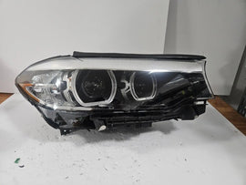 This image features the right-side LED headlight for the BMW 5 Series G30 and G31 models, with OEM genuine quality and part number 7439200. This used original headlamp is designed for a perfect fit on the right side, delivering bright LED illumination, modern styling, and the premium performance expected from authentic BMW components