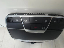 Load image into Gallery viewer, 2018-2020 MERCEDES S CLASS W222 SEDAN FRONT OVERHEAD DOME LIGHT LAMP BLACK OEM