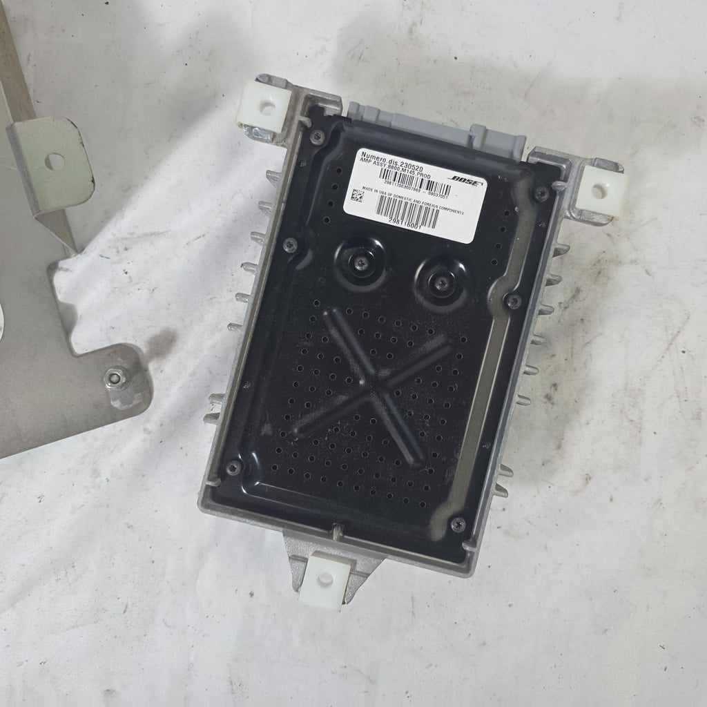 Maserati GranTurismo S M145 OEM Bose Audio Radio Amplifier Amp & Bracket 230520
