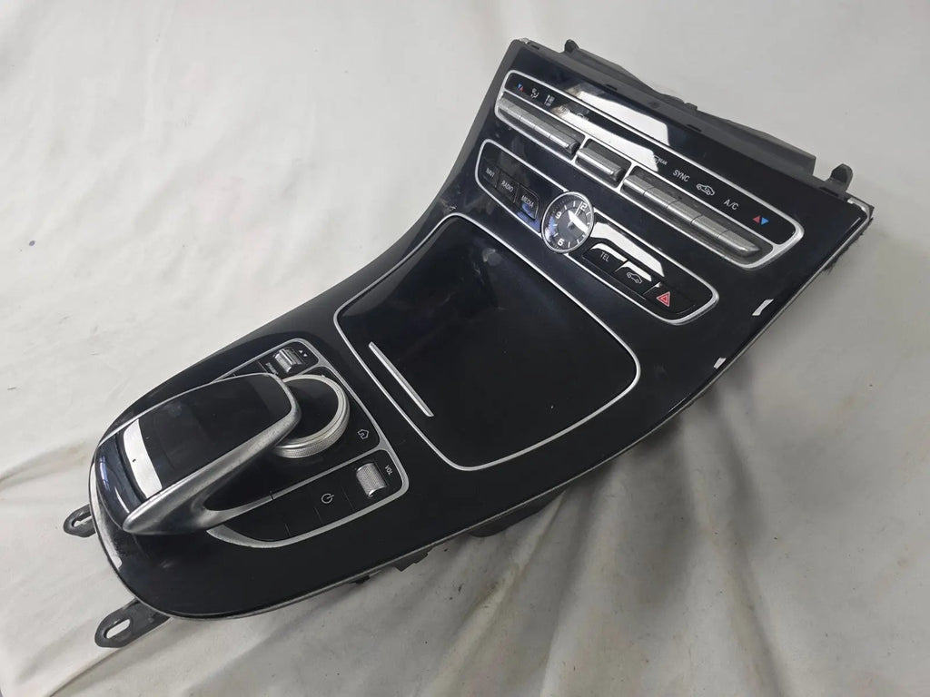2017-2019 MERCEDES E300 W213 CENTER CONSOLE & SHIFTER KNOB & SWITCHES OEM