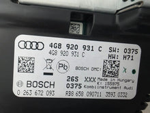 Load image into Gallery viewer, Audi A6 2.8FSI Quattro C7 2012 OEM Genuine KPM Speedometer Tachometer 4G8920931C