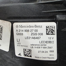 Load image into Gallery viewer, 🚗🚗 Mercedes-Benz W214 LED Left Headlight OEM GENUINE A2149062700