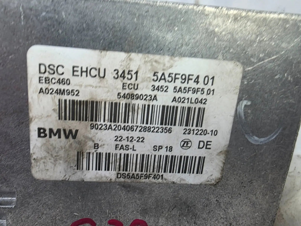 BMW 2017-2024 G30 G01 G02 G12 ABS ANTI BRAKE PUMP MODULE ASSEMBLY OEM 5A5F9F4